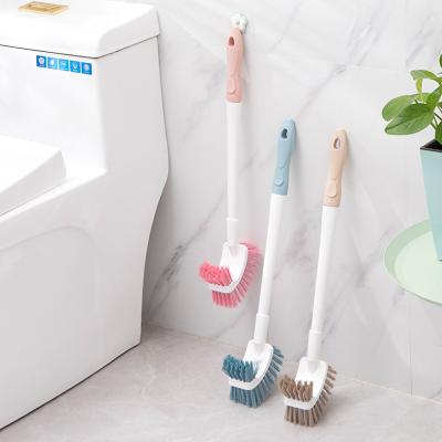 China Eco-friendly Bathroom Tool Cheap Durable Price Long Handle Toilet Cleaning Brush For Sale for sale