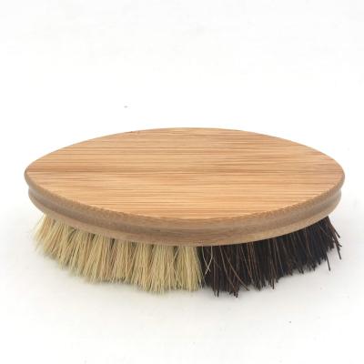 China All New Environmental Protection Straw Sisal Palm Body Bath Natural Friendly Degradable Brush for sale