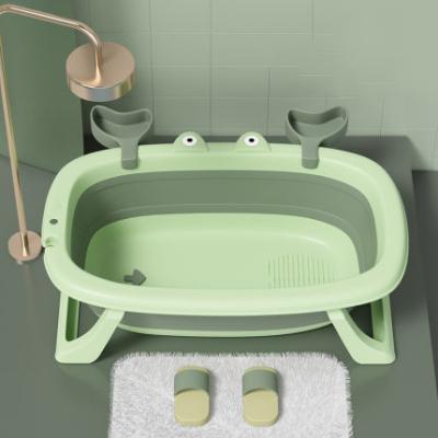 China 88*50*9.5cm Pp+tpe Bathroom Bathtub Set New Low Price PP+TPE Plastic Foldable Baby Type for sale