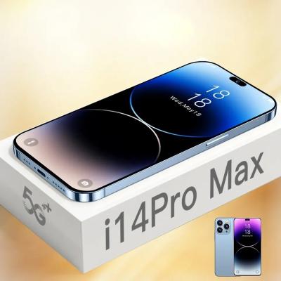 China Cheap Brand New Unlocked Cell Phone 5g Android Cell Phone Pro Max Global Original sim Smartphone WIRELESS CHARGE I 14 dual sim cell phone for sale