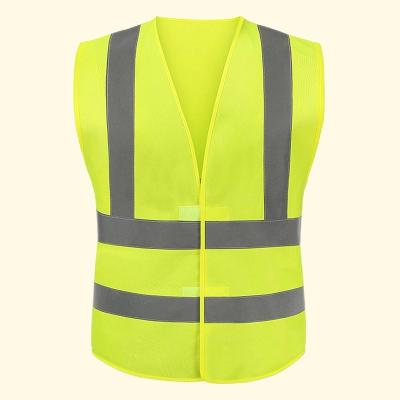 China Best Price Low Factory Direct Price Low Visibility XIAKE Custom Logo Fast Delivery Safety Reflect Vest Customized Hook Loop Reflective Vest for sale