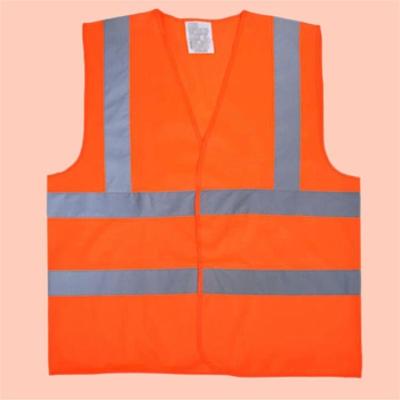 China Motorcycle High Patrol Factory Wholesale Price XIAKE Hook Loop Fluorescent Mount Reflective Vest for sale