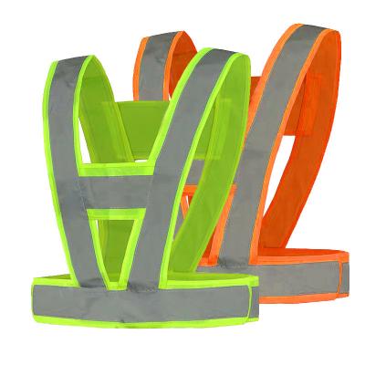 China Highs Visibility 5cm Class 2 Reflective Highs Visibitliy Safety Vest V Shape Visibility Strength XIAKE Hi Tops Yellow, Orange for sale