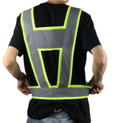 China XIAKE High Visibility Volume In Belt High Current Adjustable Traffic Safety Vest Men s Reflective Visibility Jacket for sale