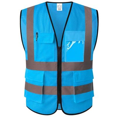 China High Visibility Response Within 1 Minute Best Quality Lowest Price Customize Free Logo Print Reflective Safety Vest Clothing Factory Direct Supply for sale