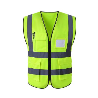 China XIAKE Lightweight High Visibility Safety Vest Construction Vest Safety Reflective Vests for sale