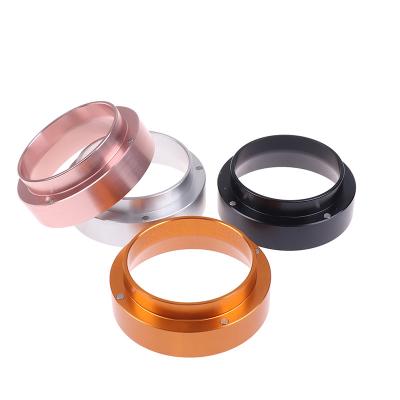 China Viable 51mm 54mm 58mm Breville Delonghi Krups Aluminum Dosing Ring With Magnet For Brewing Wheels Coffee Espresso Tampering Tool Bartender for sale