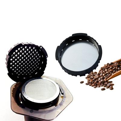 China 2PCS/SET 61MM Industrial Metal Coffee Filters Stainless Steel Filter Mesh For Aeropress Coffee Maker 61MM Reusable Kitchen Accessories for sale