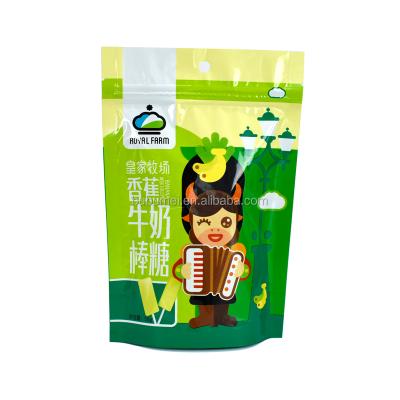 China Barrier Zip Lock Bags , Standing Pouches For Candy Packaging With Window for sale