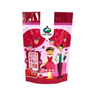 China Self Standing Zipper Candy Bag Barrier Customizable Printing for sale