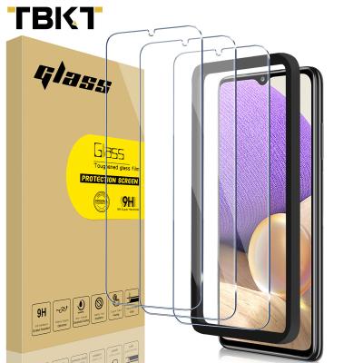 China Anti-fingerprint Amazon Success 0.33mm Full Glue 9D Protector Mobile Phone Tempered Glass Wall Screen Protector for samsusng A32 5G for sale