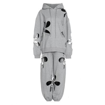 China Design Breathable Breathable Hoodie Oversized Sweatpants And Hoodie Sets Custom Made High Quality 2pc Hoodie Sets Manufacturer A for sale