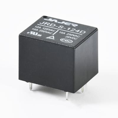 China Jajer JQX-3F T73 12V 5 Pin 4pin Power Relay PCB Mini Sealed Relay 5V 7A 10A for sale