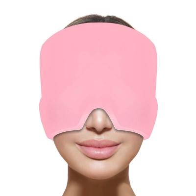 China Neck Shoulder Pain Relief Headache Migraine Relief Hat for Puffy Eyes Compression Gel Reusable Strain and Warm Ice Pack for sale