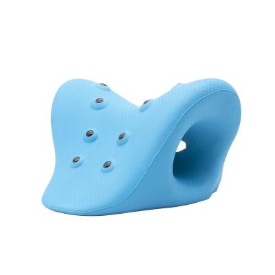 China Magnetic Neck Balls Neck Massager Pillow Stretcher Chiropractic Neck Shoulder Relaxer Cloud Stretcher for sale