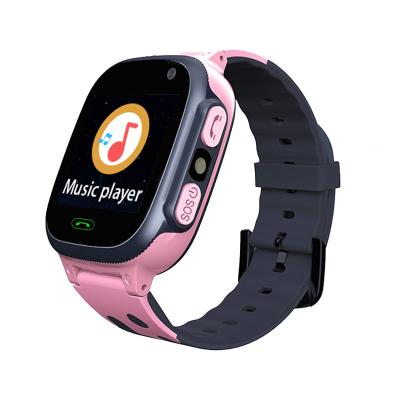 China Touch Screen 1.44 Inch Baby Tracker Music Kids Smart Watch SOS Call Remote Monitor IP67 Waterproof Children With Camera for sale