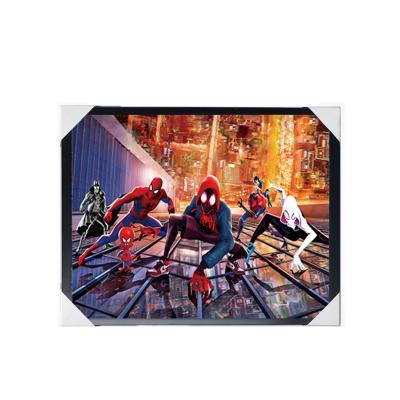 China Großhandel Anime 3D Poster Marvel 3D Linsenposter Wanddekor 3D Druck Wechselbild Anime Poster zu verkaufen