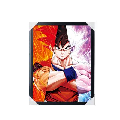 Chine Vente chaude d'anime Dragon Ball 3D feuille Léniculaire Holographique Lenticulaire Affiche d'anime 3D Image Pour Mur à vendre