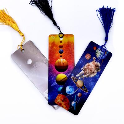 China 3D Lenticular Bookmark Astronaut Galaxie Lesezeichen für Aufmerksamkeitsfördernde Werbeaktionen zu verkaufen