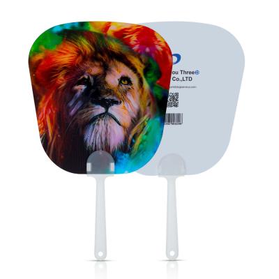 China Hot Selling Custom 3D Lenticular Hand Fans Of Super Stars Promotional for sale