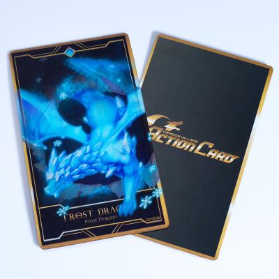 China Factory Custom 3D Lenticular Cards Factory Manufacture New Design Full Color Printing Durable 3D Cards for sale