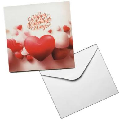 China Hot Selling Custom Lenticular Printed 3D Greeting Cards Of Invitation for sale