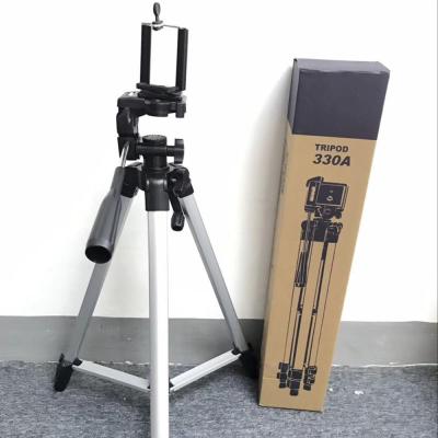 China 1PCS 330A Foldable Live Professional Camera DSLR 150CM Tripod Phone Holder Vibrato Bracket Adjustable Video Pro for sale