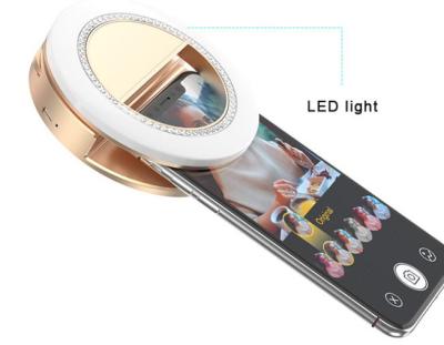 China Glow Makeup Selfie Lamp Fill Rechargeable Beauty Light Lamp Self-Timer Mobile Phone Ignition Device Ring Live Light For Girl Gift for sale