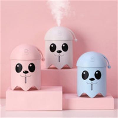 China Moisturizer 2021 new 3 in 1 creative mini usb fan led air light cute humidifier for sale