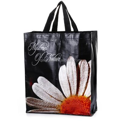 China Foldable Grocery Shopping Bag Merchandise Reusable Pp Non Woven Lamination Bag for sale