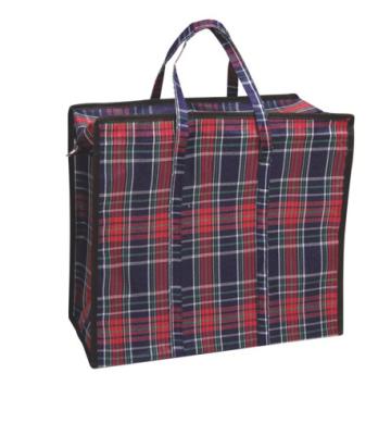 中国 Customizable Unisex Canvas Shopping Tote Bag With Zipper Closure 販売のため