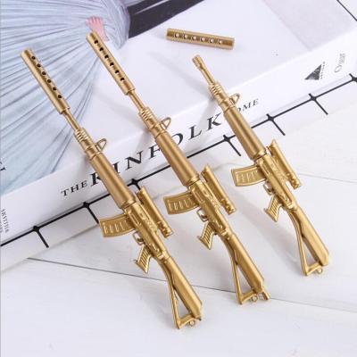 China Normal Creative Gel Pen Shape Machine Gun Cute Stationery Student Gift Water Pen For Signature Peculiar Pen for sale