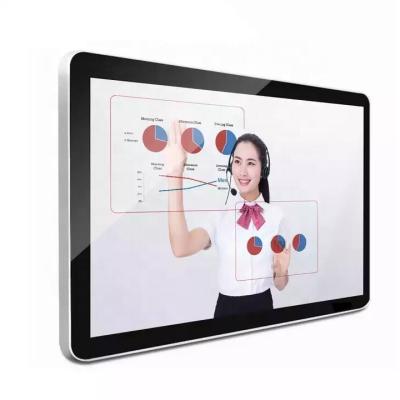 China Indoor Vertical Vertical Horizontal Android Lcd Monitor Display Touch Screen Wall Mount Super Narrow Advertising Digital Signage For Store for sale