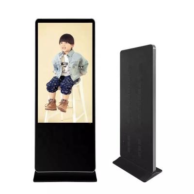 China Indoor Indoor Touch Advertising Floor Stand Multi Player Network All In One Kiosk Totem 4K Android Digital Signage For Business for sale