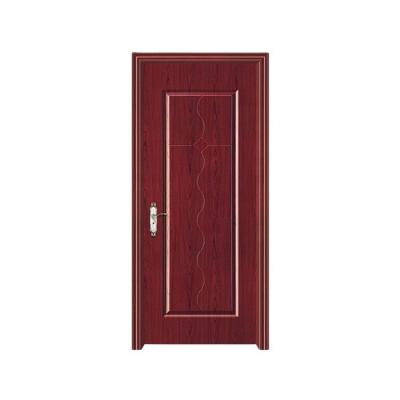 China Sound Insulation White Oak WPC Door Lacquer Finish Fire Core Wooden Bedroom Door For Hospital for sale