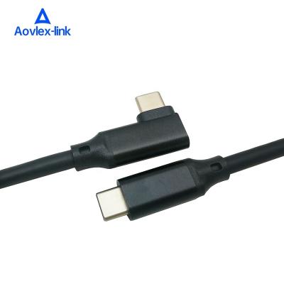 China 5 Meter Convenient USB 3.0 Cable For Type-C Right Angle VR USB Cable USB3.2 GEN1 5Gbps for sale