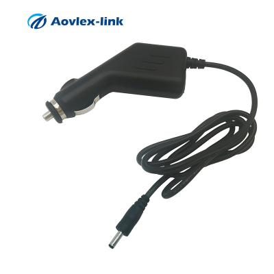 China Car Power Charger Car Cigarette Lighter Plug to DC Plug Cable 3.5x1.35mm for sale