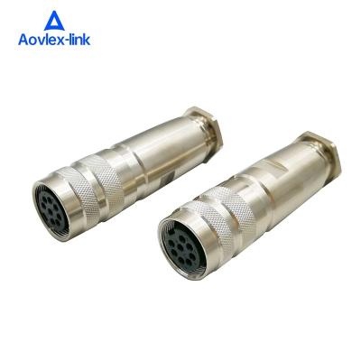 China M16 8pin automotive female connector for sale