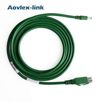 China POS System 12V Powered USB Male To DC5.5*2.5 Plug USB Pluspower 12V Cable For POS System for sale