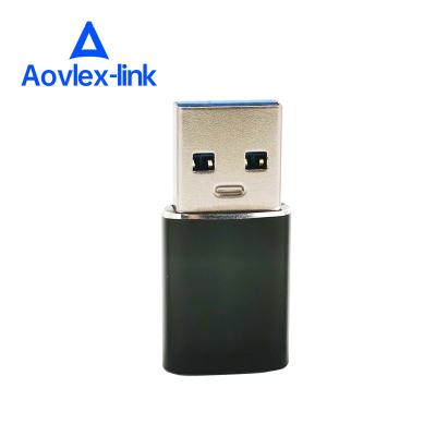 China Female Fast Charging Type C To USB A Male Adapter Support High-speed Data Transfer Charging Converter for sale