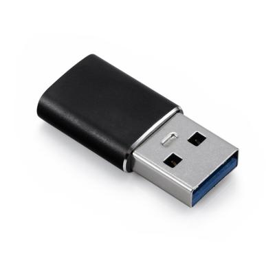 China 3A Fast Charging Type C USB 3.0 Adapter USB 3.1 To Type-C Female OTG Adapter for sale