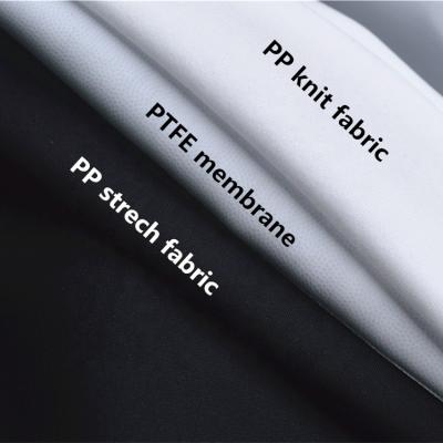 China Plain Knit Elastic Waterproofing PTFE Membrane Thermal Insulation Fabric for sale