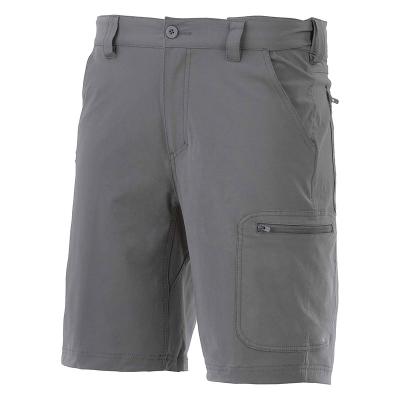 China Anti-wrinkle Embroidered Outdoor Waterproof Breathable Fishing Shorts With Customized Logo for sale