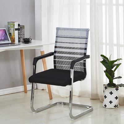 China Other Wholesale Indoor Office Furniture Ergonomic Executive Office With Mesh Bow Metal Leg Office Chair for sale