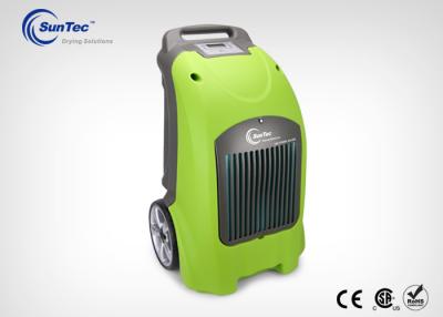 China Heavy Duty Mobile Air Dehumidifier With Smart Hot - Gas Bypass System 115 L / 24 H for sale