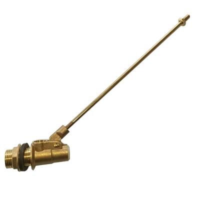 China General Wholesale Brass Forged Floating Water Tank Level Regulator Float Ball Valve With M6 Handle for sale