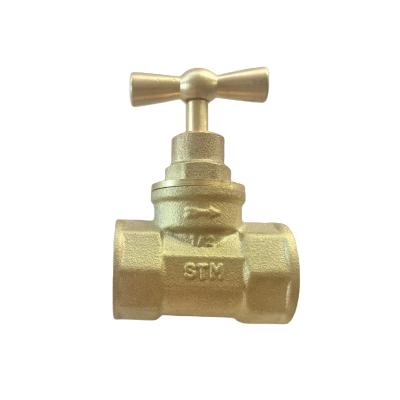 China Female Thread General Balance Shutoff Bellows Joint Brass Copper Bronze Ball Valve for sale