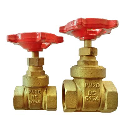 China General Brass Gate Valve With 1/2 Inch-4 Inch Casting Copper Bronze Body for sale