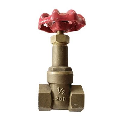 China General Body Copper Bronze Brass Casting Gate Valve With 1/2 Inch for sale