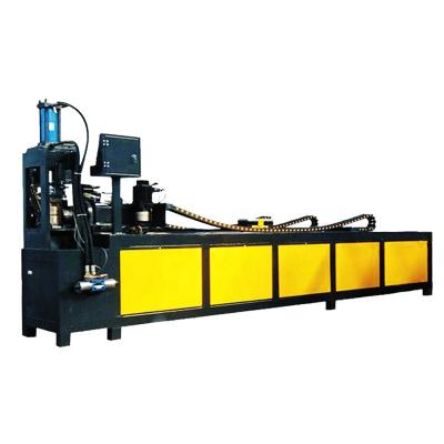 China Automatic Hydraulic Tube Hole Building Material Stores CNC Punching Machine With Servo Feed Tube Punching Machine for sale